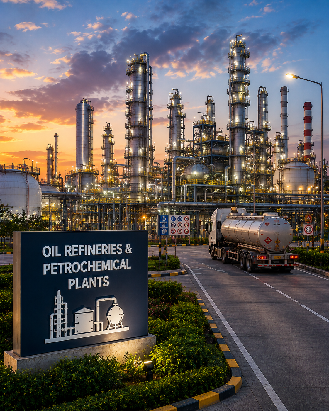 Oil Refineries & Petrochemical Plants