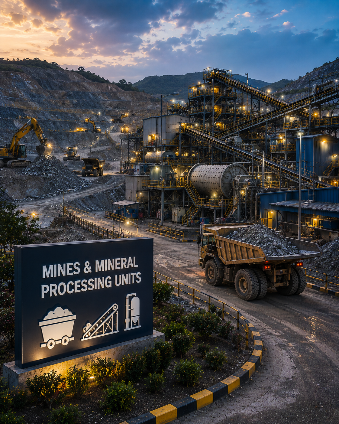 Mines & Mineral Processing Units